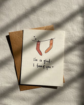 Socks Pair | Illustrated Greeting Card